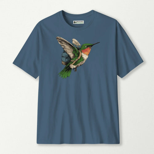 Ruby-throated Hummingbird Backpacker T-Shirt