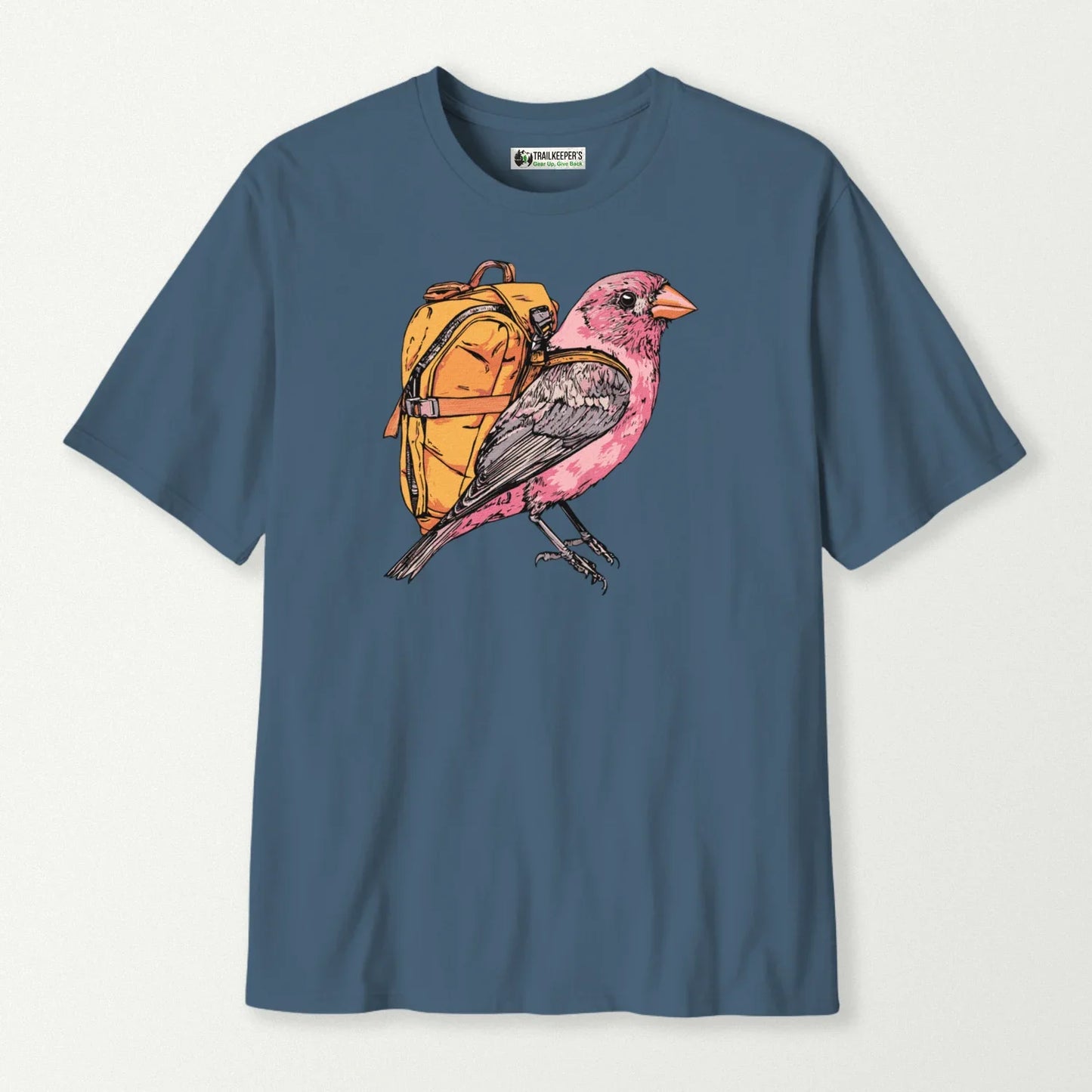 Purple Finch Backpacker T-Shirt