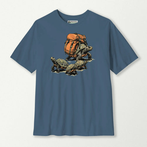 Tortoise Backpacker Family T-Shirt