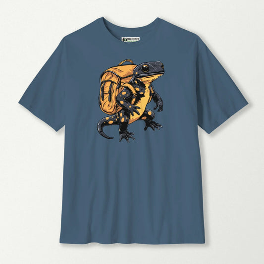 Yellow Spotted Gecko Backpacker T-Shirt