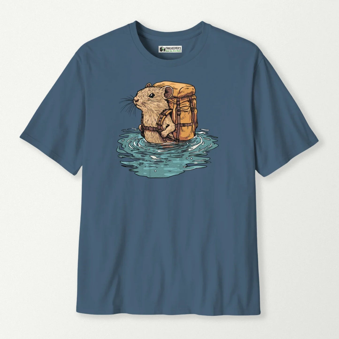 Mouse Backpacker Fording River T-Shirt