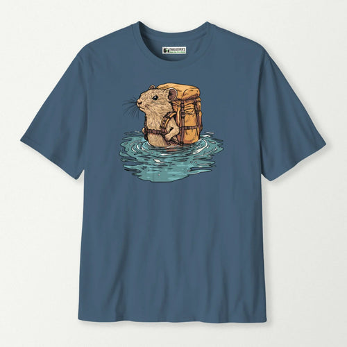 Mouse Backpacker Fording River T-Shirt