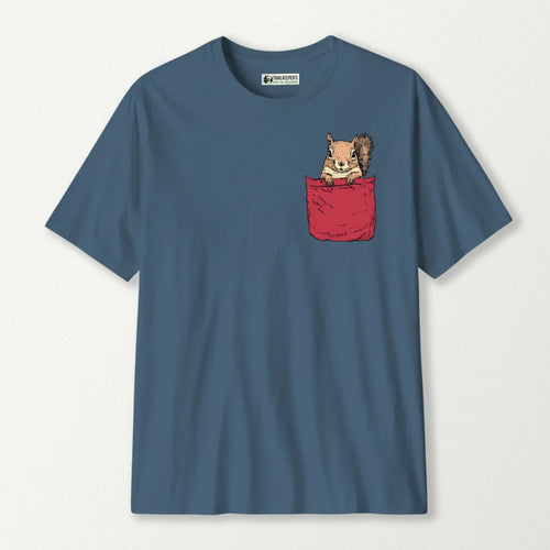 Squirrel In Pocket T-Shirt
