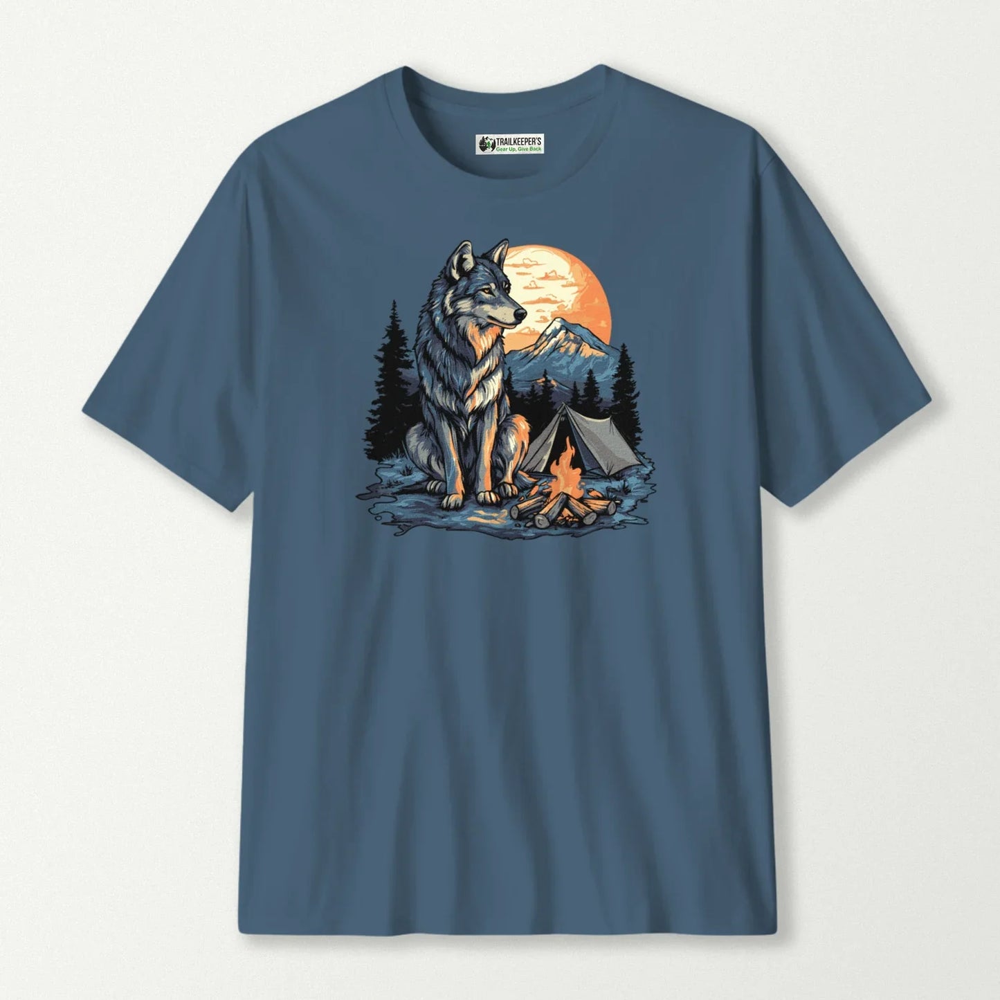 Wolf Camping T-Shirt
