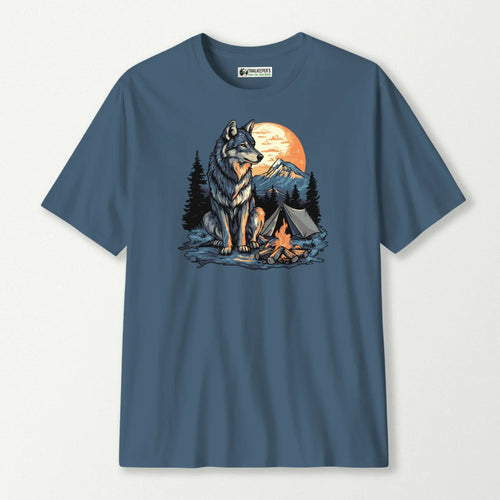 Wolf Camping T-Shirt