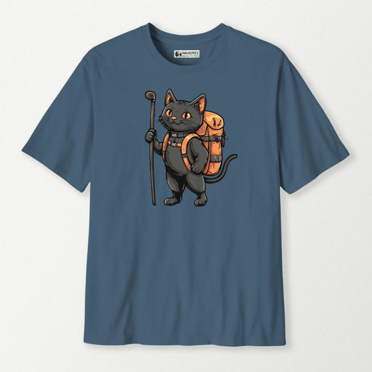 Cat Backpacker T-Shirt