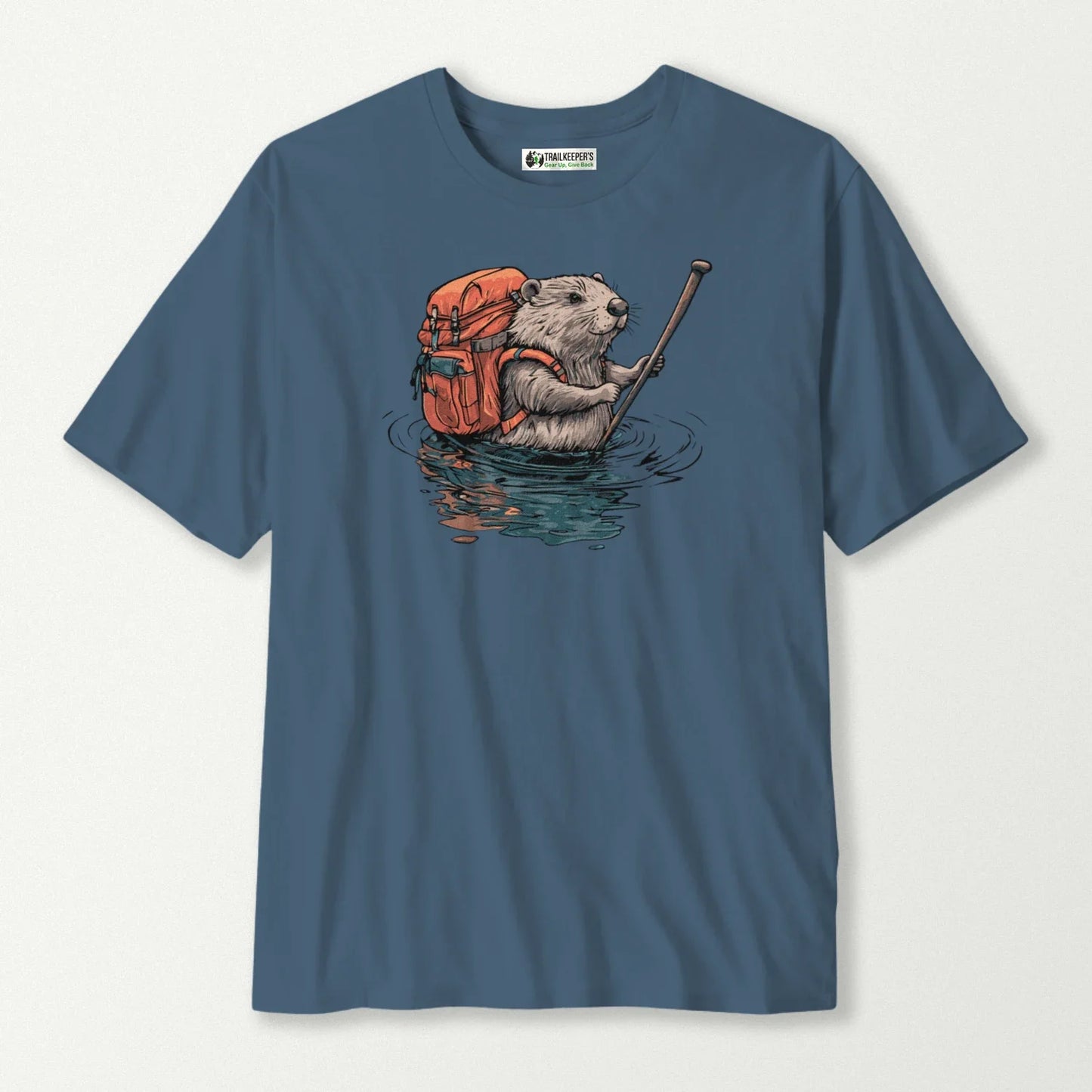 Beaver Backpacker Fording River T-Shirt