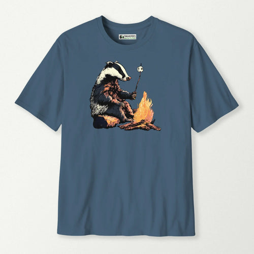 Badger Marshmallow Roaster T-Shirt