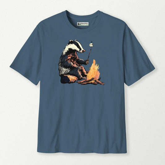 Badger Marshmallow Roaster T-Shirt