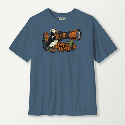 Tufted Puffin Bird Watcher T-Shirt