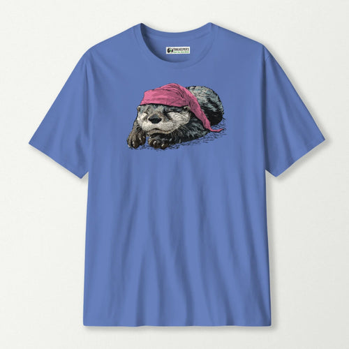 Otter Sleeper With Night Cap T-Shirt