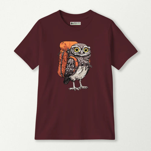 Pygmy Owl Backpacker Kids T-Shirt