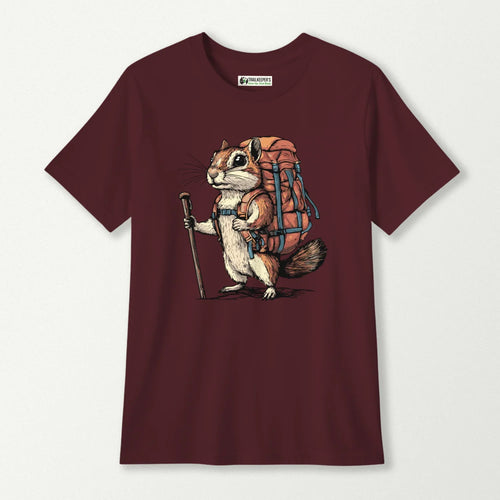 Chipmunk Backpacker Kids T-Shirt