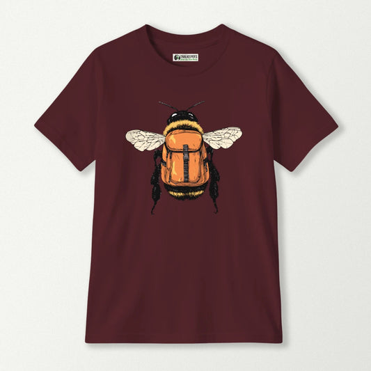 Bee Backpacker Kids T-Shirt
