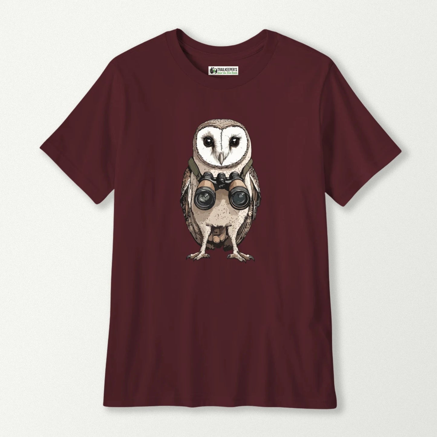 Barn Owl Bird Watcher Kids T-Shirt