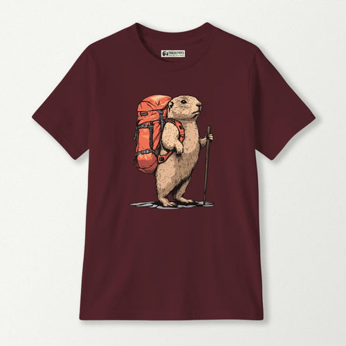 Prairie Dog Backpacker Kids T-Shirt