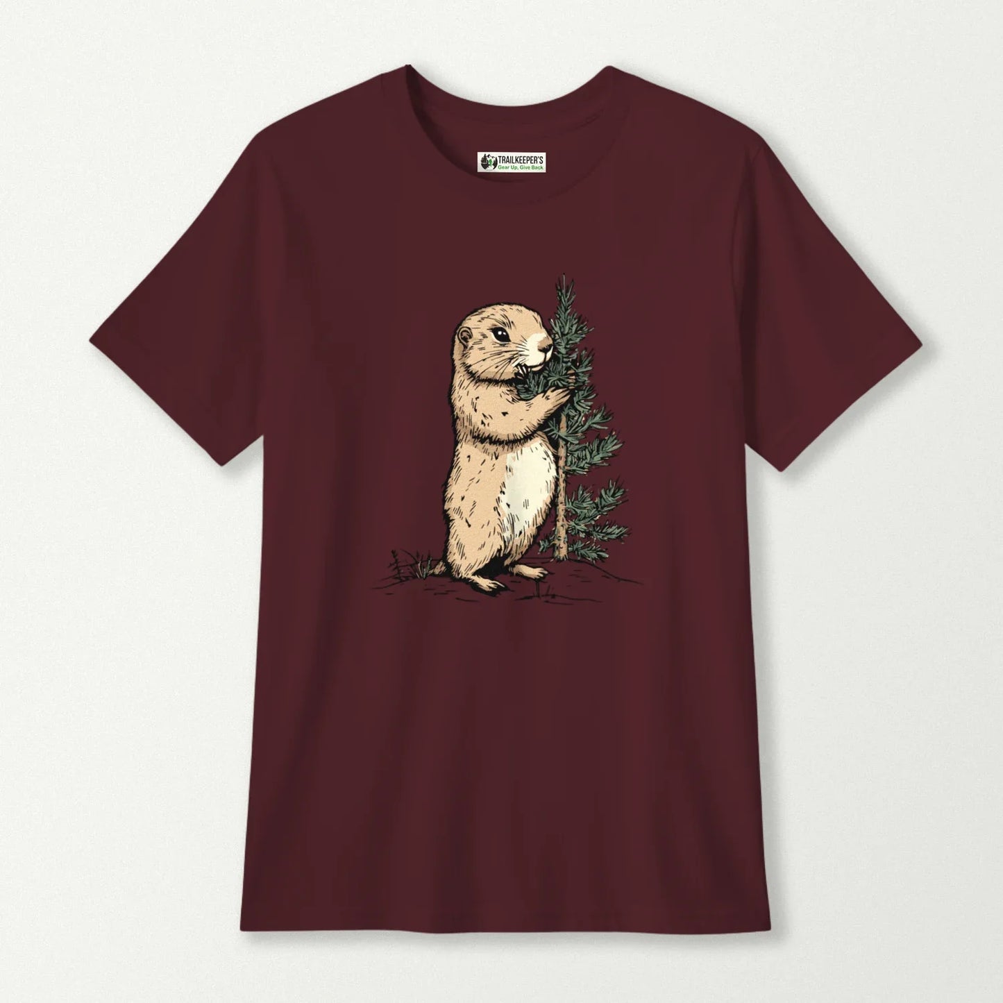 Prairie Dog Tree Hugger Kids T-Shirt