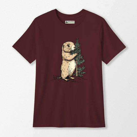 Prairie Dog Tree Hugger Kids T-Shirt