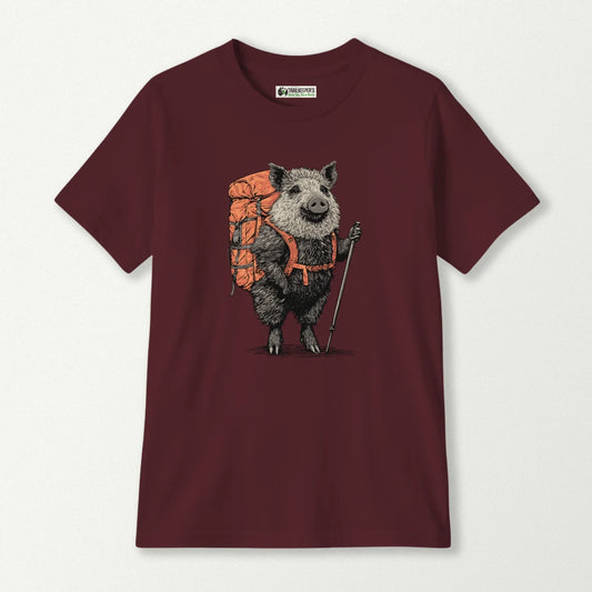 Wild Boar Backpacker Kids T-Shirt