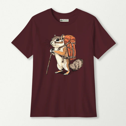 Chipmunk Backpacker Kids T-Shirt
