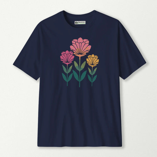 Three Flowers T-Shirt
