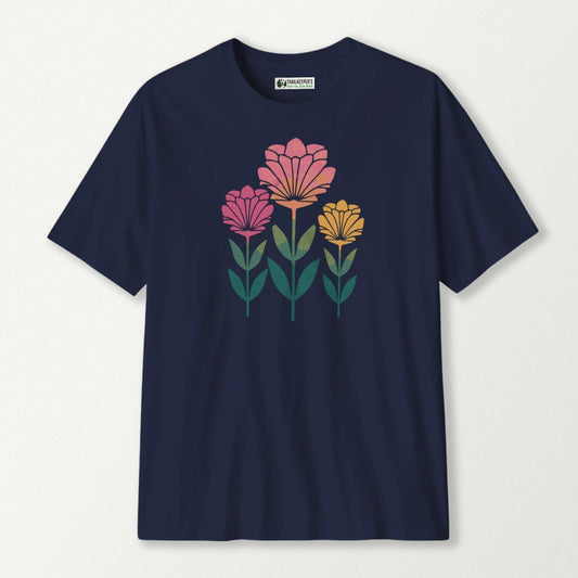 Three Flowers T-Shirt