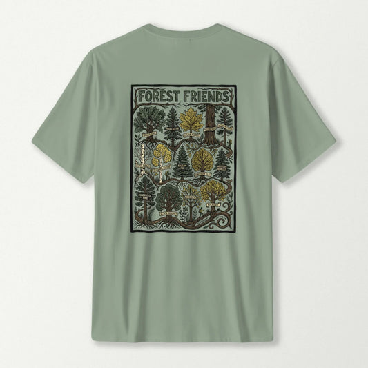 Forest Friends Trees of North America T-Shirt