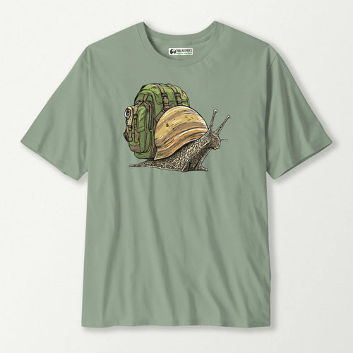 Snail Backpacker T-Shirt