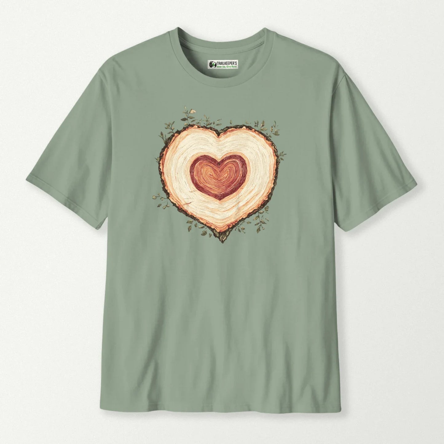 Tree Heart Wood T-Shirt