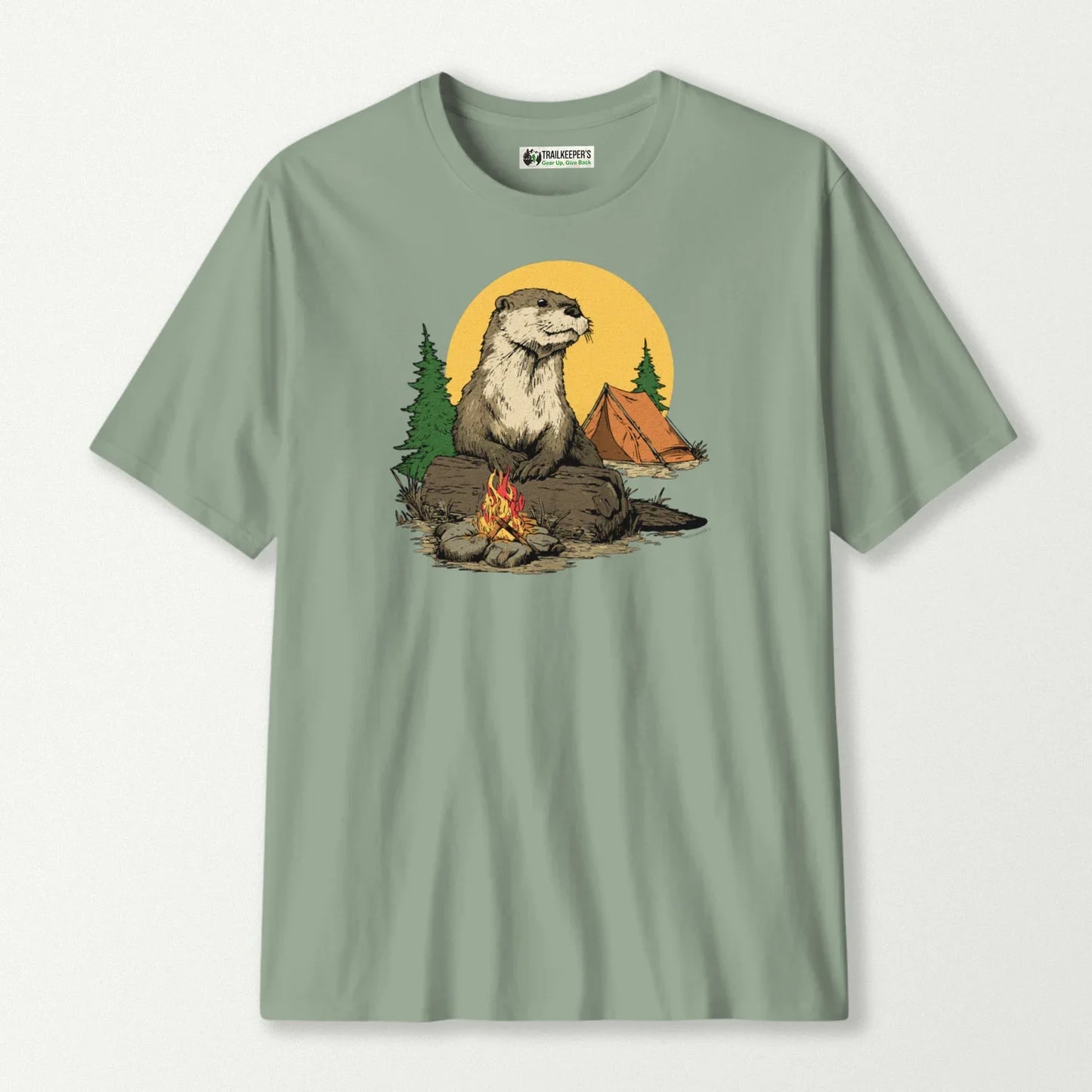 Otter Camping T-Shirt