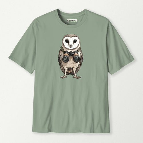 Barn Owl Bird Watcher T-Shirt