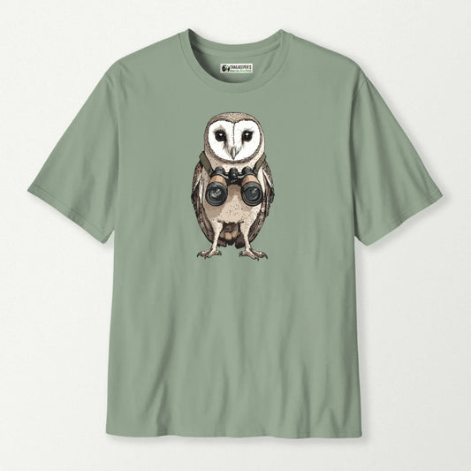 Barn Owl Bird Watcher T-Shirt