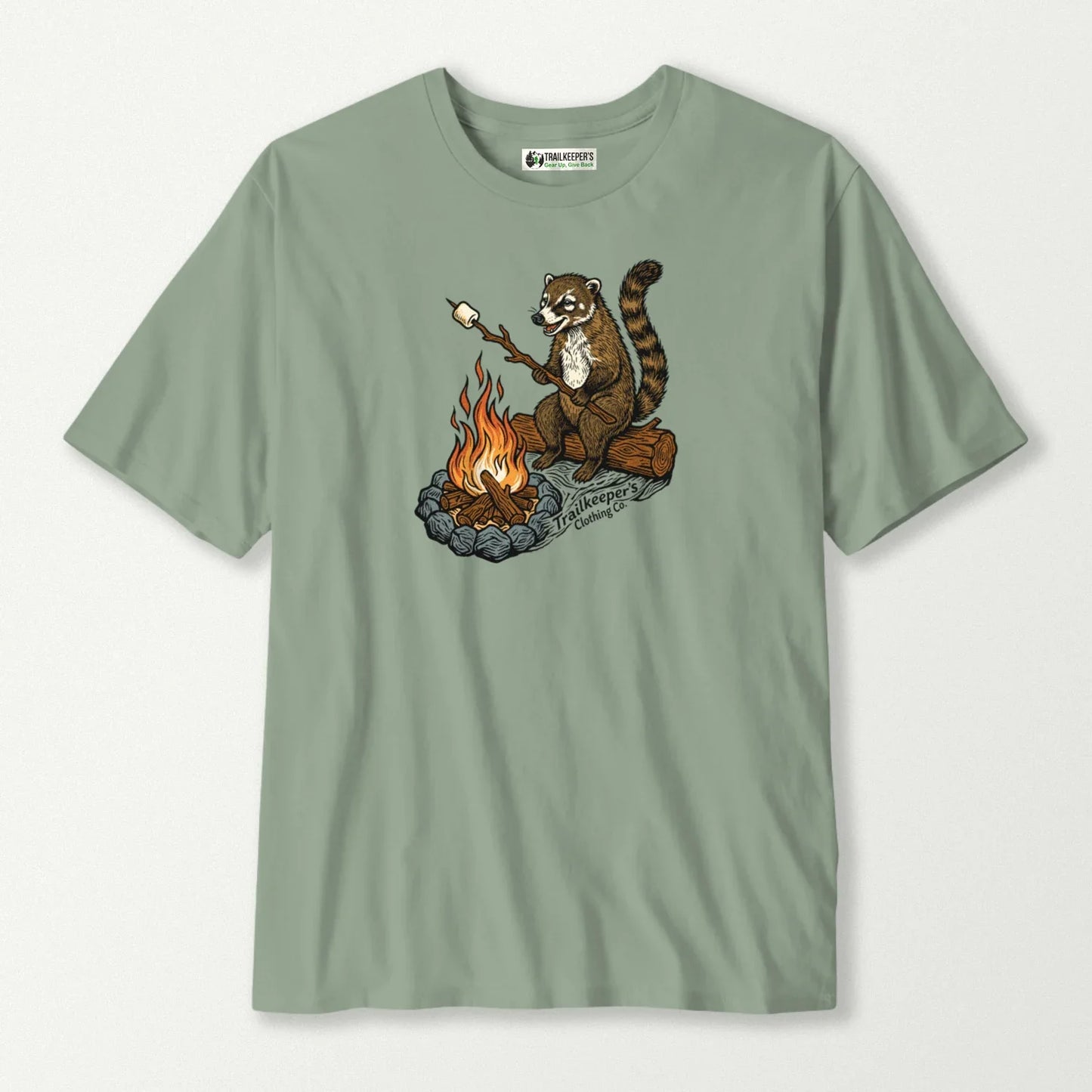 Coatimundi Marshmallow Roaster T-Shirt