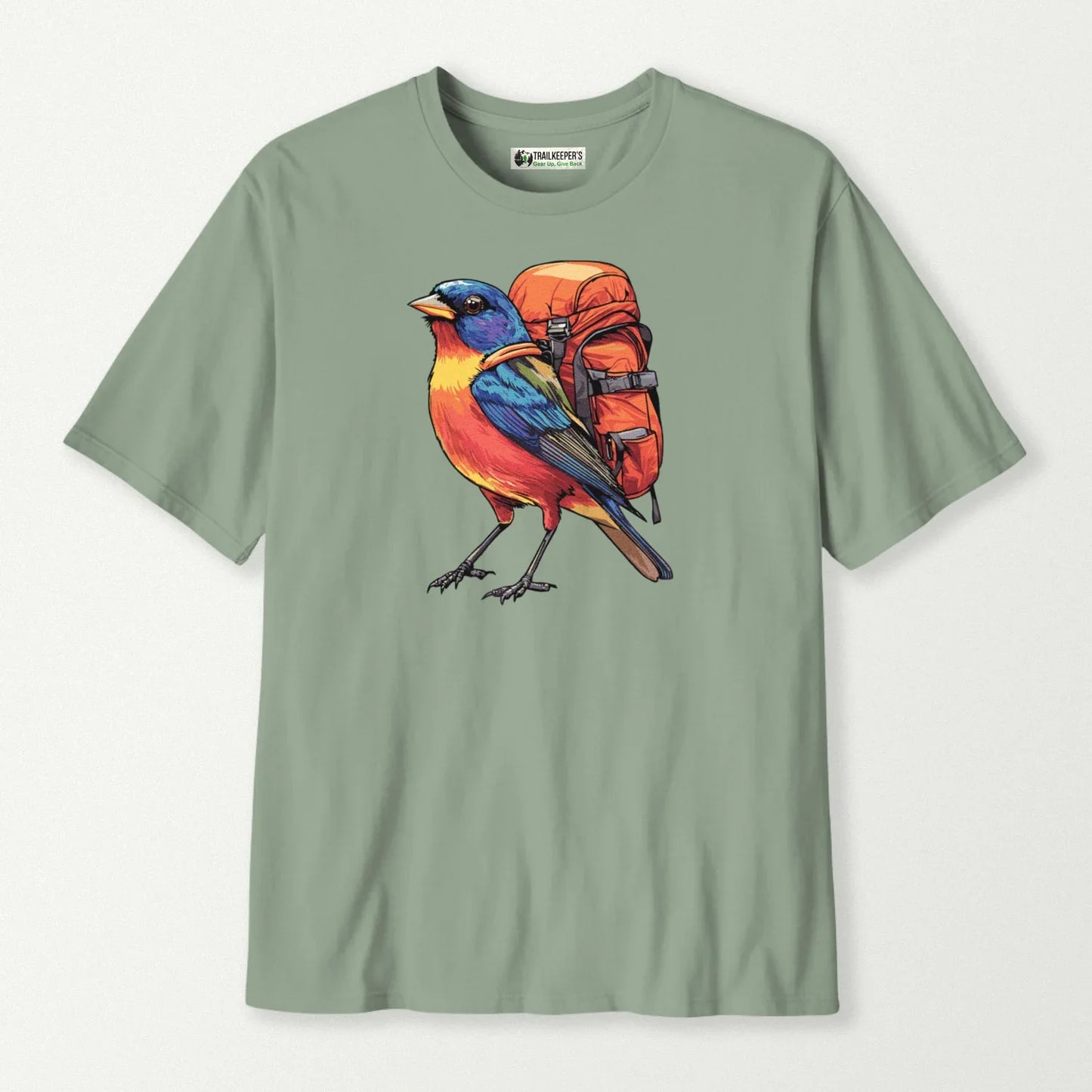 Painted Bunting Backpacker T-Shirt