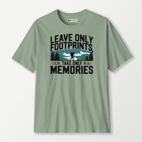 Leave Only Footprints, Take Only Memories T-Shirt