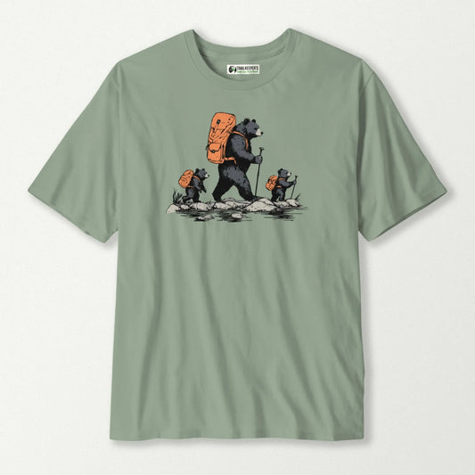 Bear Backpacker Family T-Shirt