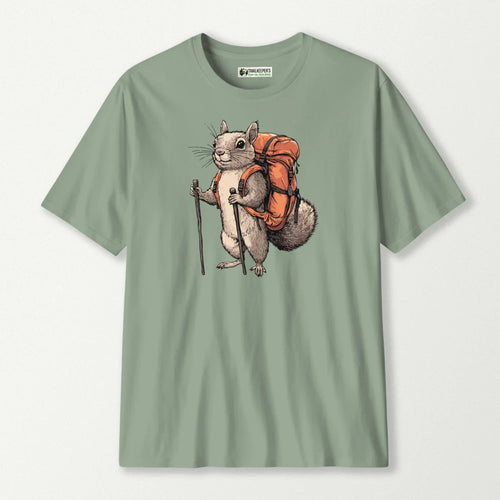Squirrel Backpacker T-Shirt