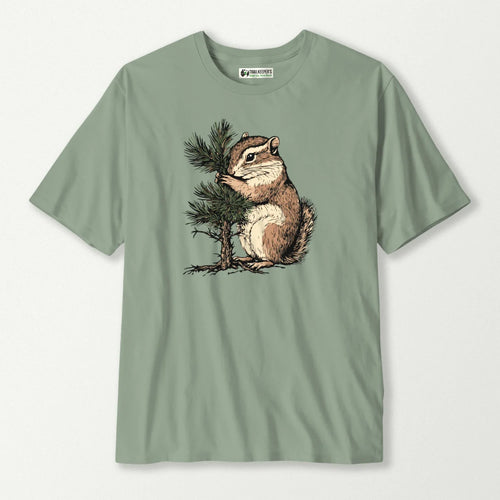 Chipmunk Tree Hugger T-Shirt