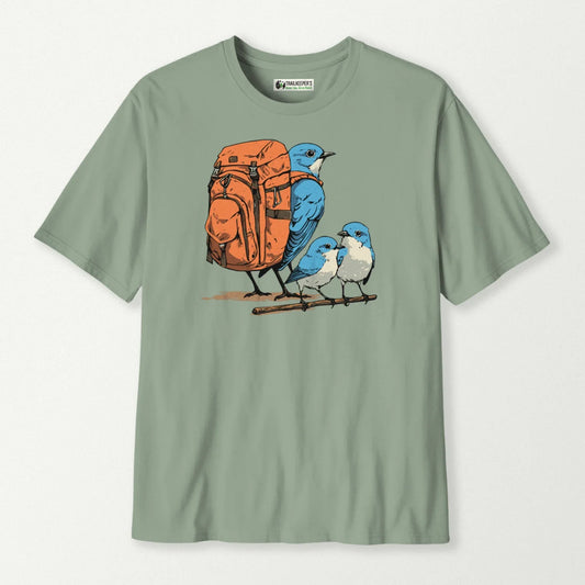 Bluebird Backpacker Family T-Shirt
