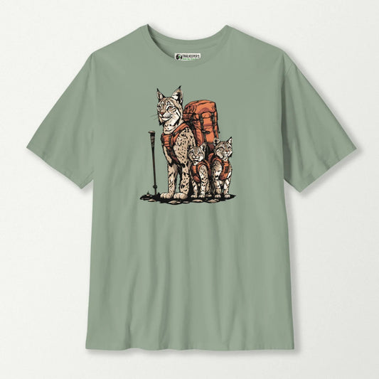 Bobcat Backpacker Family T-Shirt
