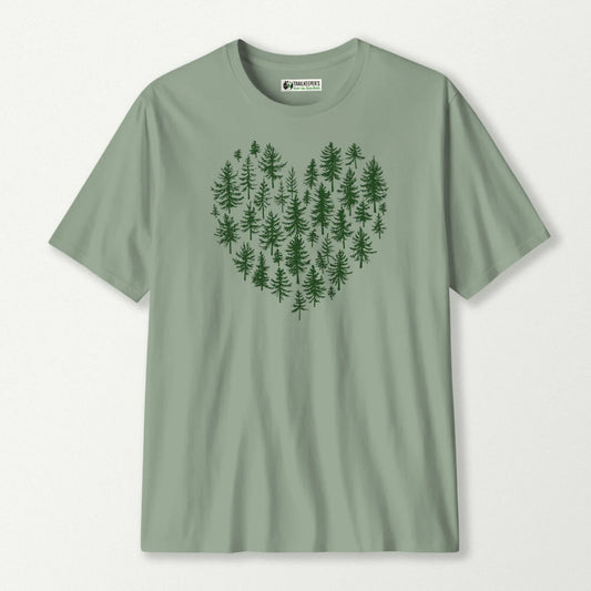 Trees Heart T-Shirt