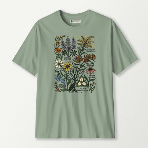 North American Wildflowers T-Shirt
