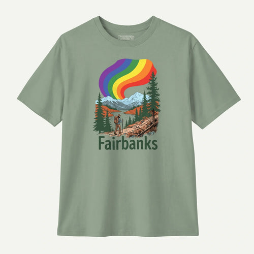 Fairbanks Rainbow Aurora T-Shirt