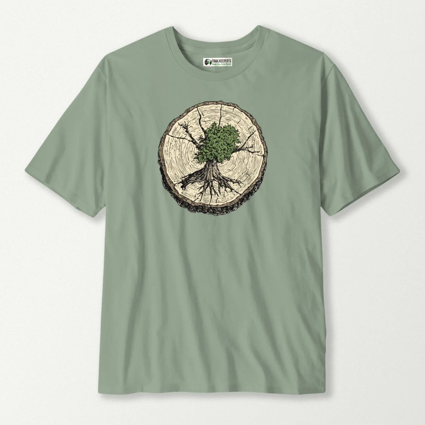 Tree Growing From Tree T-Shirt