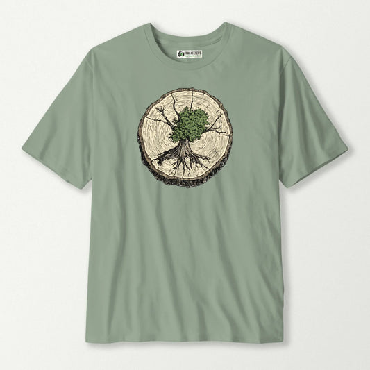 Tree Growing From Tree T-Shirt