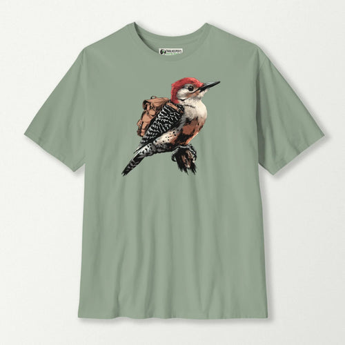 Red-Bellied Woodpecker Backpacker T-Shirt