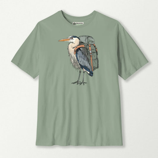 Blue Heron Backpacker T-Shirt