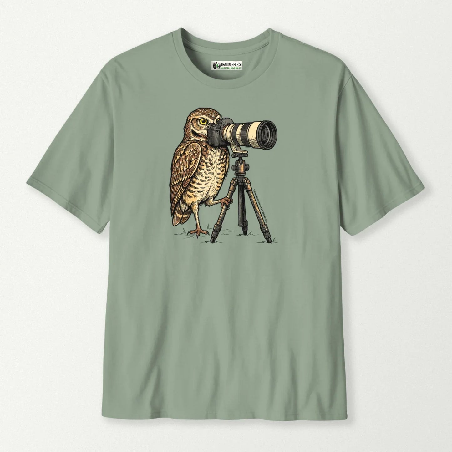 Burrowing Owl Photographer T-Shirt