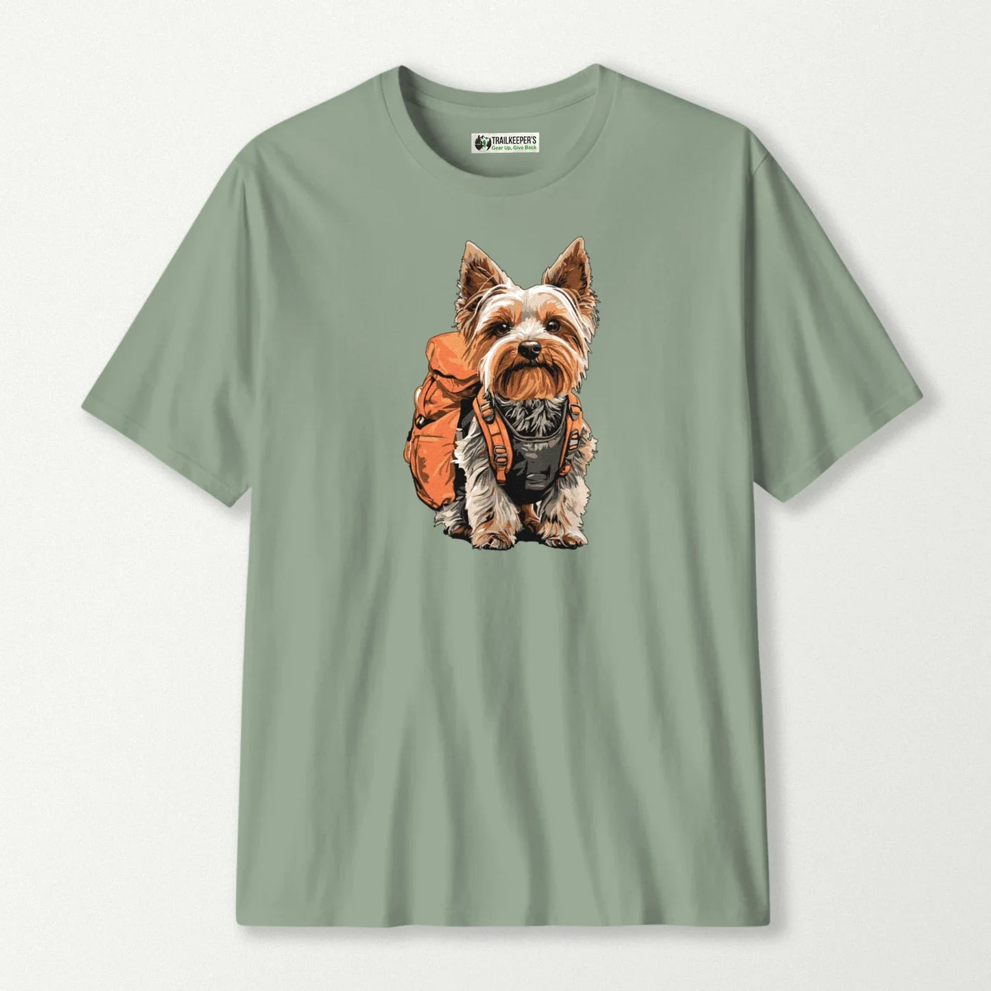 Yorkie Backpacker T-Shirt