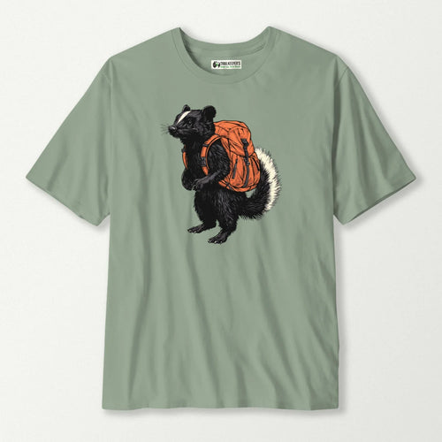 Skunk Backpacker T-Shirt